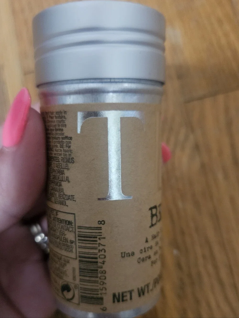 NIB TIGI Bed Head Hair Stick To Slick Back Hair Or Help With Little Fly-Aways!